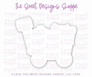 Cookie Cutters - Ghost pulling Wagon Set - Set of 2 - Cookie Cutters - The Sweet Designs Shoppe - TSDS - - ALL,Cookie Cutter,halloween,Halloween set,Halloween Sets,Plaque,Plaques,PLAQUES HANDLETTERING,Promocode,regular sets,set,STL