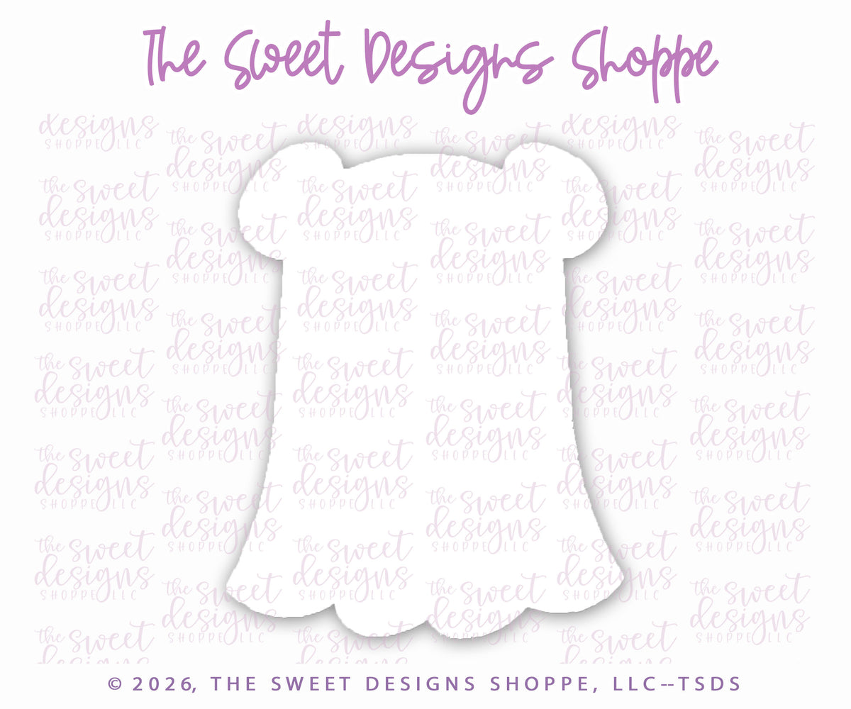 Cookie Cutters - Ghost Simple Bear - Cookie Cutter - The Sweet Designs Shoppe - TSDS - - ALL,Animal,Animals,Animals and Insects,Cookie Cutter,Ghost,halloween,Promocode,STL