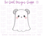 Cookie Cutters - Ghost Simple Bear - Cookie Cutter - The Sweet Designs Shoppe - TSDS - - ALL,Animal,Animals,Animals and Insects,Cookie Cutter,Ghost,halloween,Promocode,STL