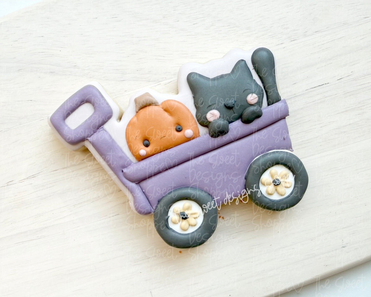 Cookie Cutters - Ghost Wagon - Cookie Cutter - The Sweet Designs Shoppe - TSDS - - ALL,Cookie Cutter,halloween,Promocode,STL