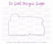 Cookie Cutters - Ghost with Balloons & Plaque Set - Set of 2 - Cookie Cutters - The Sweet Designs Shoppe - TSDS - - ALL,Cookie Cutter,halloween,Halloween set,Halloween Sets,Plaque,Plaques,PLAQUES HANDLETTERING,Promocode,regular sets,set,STL