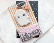 Cookie Cutters - Ghost with Balloons & Plaque Set - Set of 2 - Cookie Cutters - The Sweet Designs Shoppe - TSDS - - ALL,Cookie Cutter,halloween,Halloween set,Halloween Sets,Plaque,Plaques,PLAQUES HANDLETTERING,Promocode,regular sets,set,STL