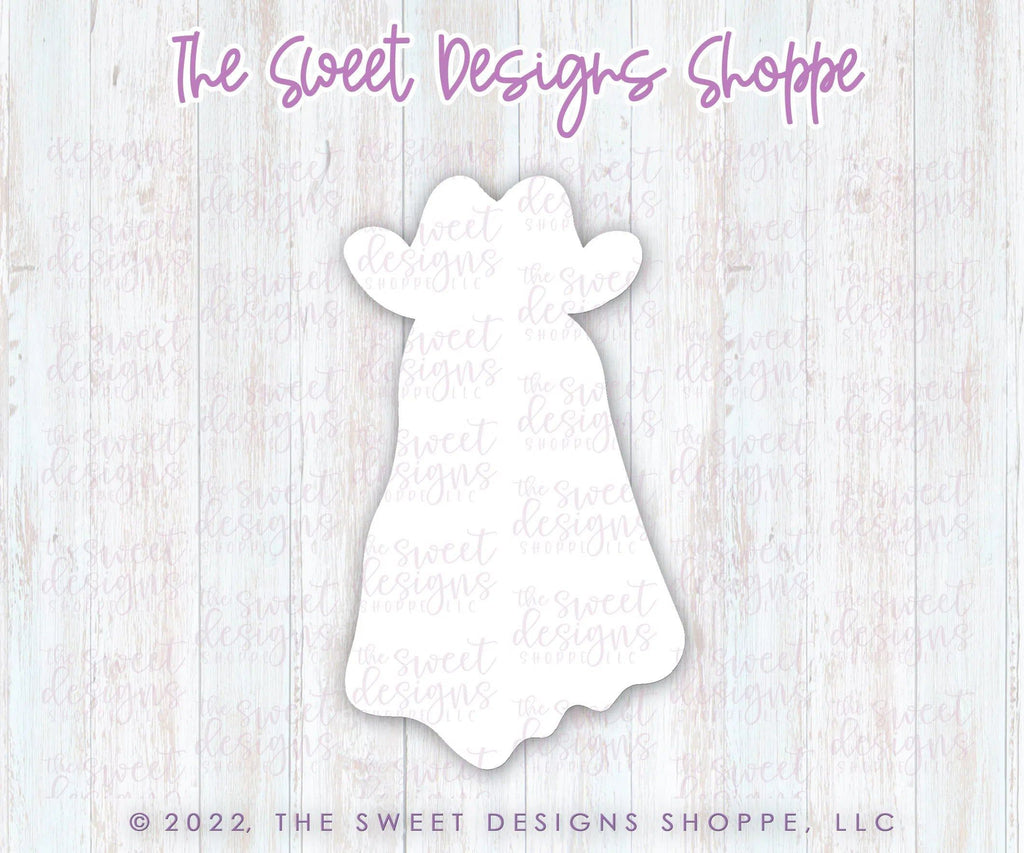 Cookie Cutters - Ghost with Cowboy Hat - Cookie Cutter - The Sweet Designs Shoppe - - ALL, Boo, Classes, Cookie Cutter, Ghost, halloween, missypsweets, Promocode