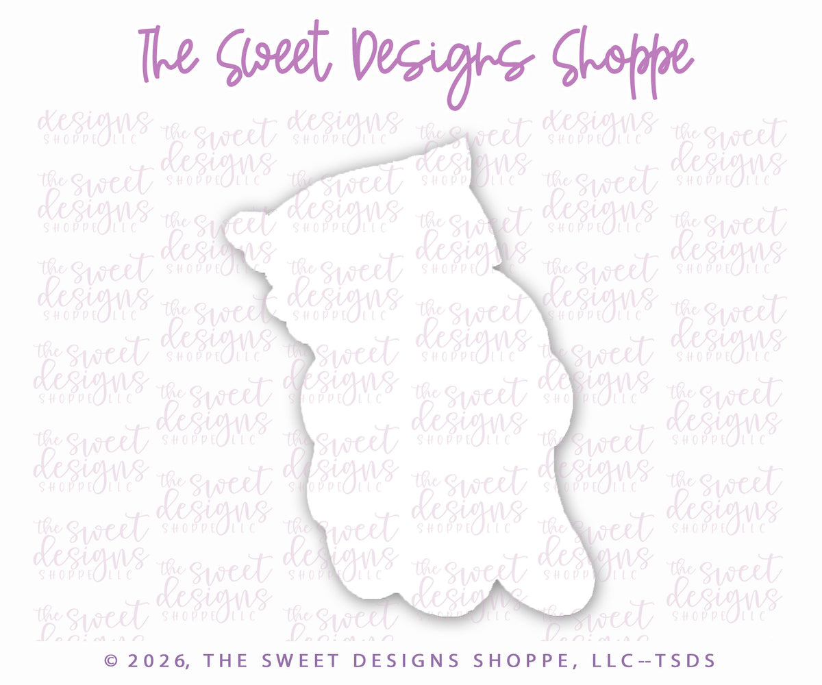 Cookie Cutters - Ghost with Flag - Cookie Cutter - The Sweet Designs Shoppe - TSDS - - ALL,Cookie Cutter,Fall / Halloween,Ghost,halloween,Halloween / Fall / Thanksgiving,Promocode,simple vintage inspired ghost,STL,vintage ghost