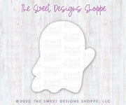 Cookie Cutters - Ghost with Hand Up - Cookie Cutter - The Sweet Designs Shoppe - TSDS - - ALL,Boo,Cookie Cutter,Ghost,halloween,Promocode,STL