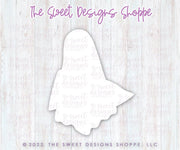 Cookie Cutters - Ghost with Pennant - Cookie Cutter - The Sweet Designs Shoppe - TSDS - - ALL,Boo,Classes,Cookie Cutter,Ghost,halloween,missypsweets,Promocode,STL