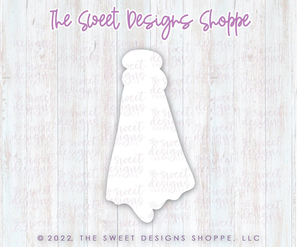 Cookie Cutters - Ghost with Slouch Hat - Cookie Cutter - The Sweet Designs Shoppe - - ALL, Boo, Classes, Cookie Cutter, Ghost, halloween, missypsweets, Promocode