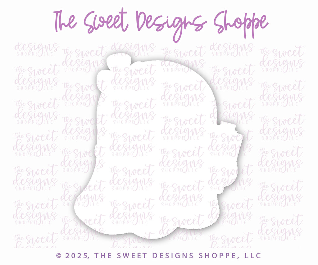 Cookie Cutters - Ghost with Tumbler - Cookie Cutter - The Sweet Designs Shoppe - TSDS - - ALL,Cookie Cutter,Ghost,Ghost with tumbler,halloween,happy halloween,Promocode,Pumpkin Spice,STL