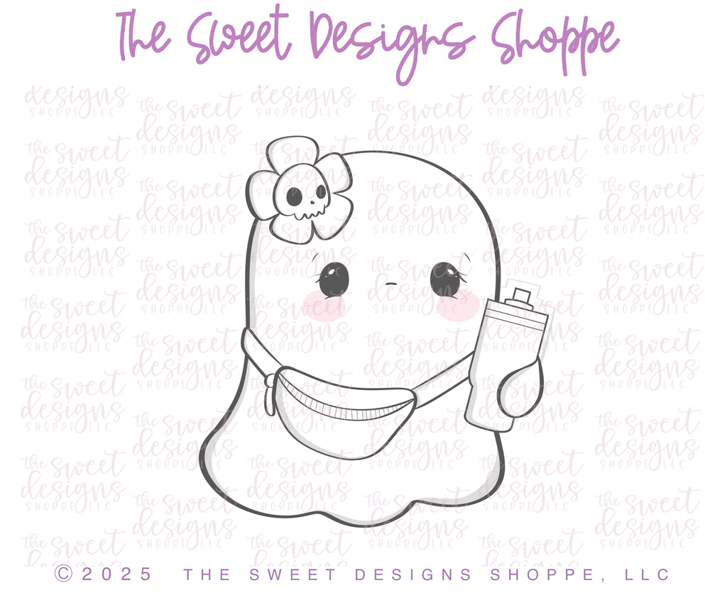 Cookie Cutters - Ghoul Friends Cookie Cutters Set - Set of 3 - Cookie Cutters - The Sweet Designs Shoppe - TSDS - - ALL,Cookie Cutter,Ghost,halloween,haunted house,Mini Sets,Promocode,regular sets,set,STL