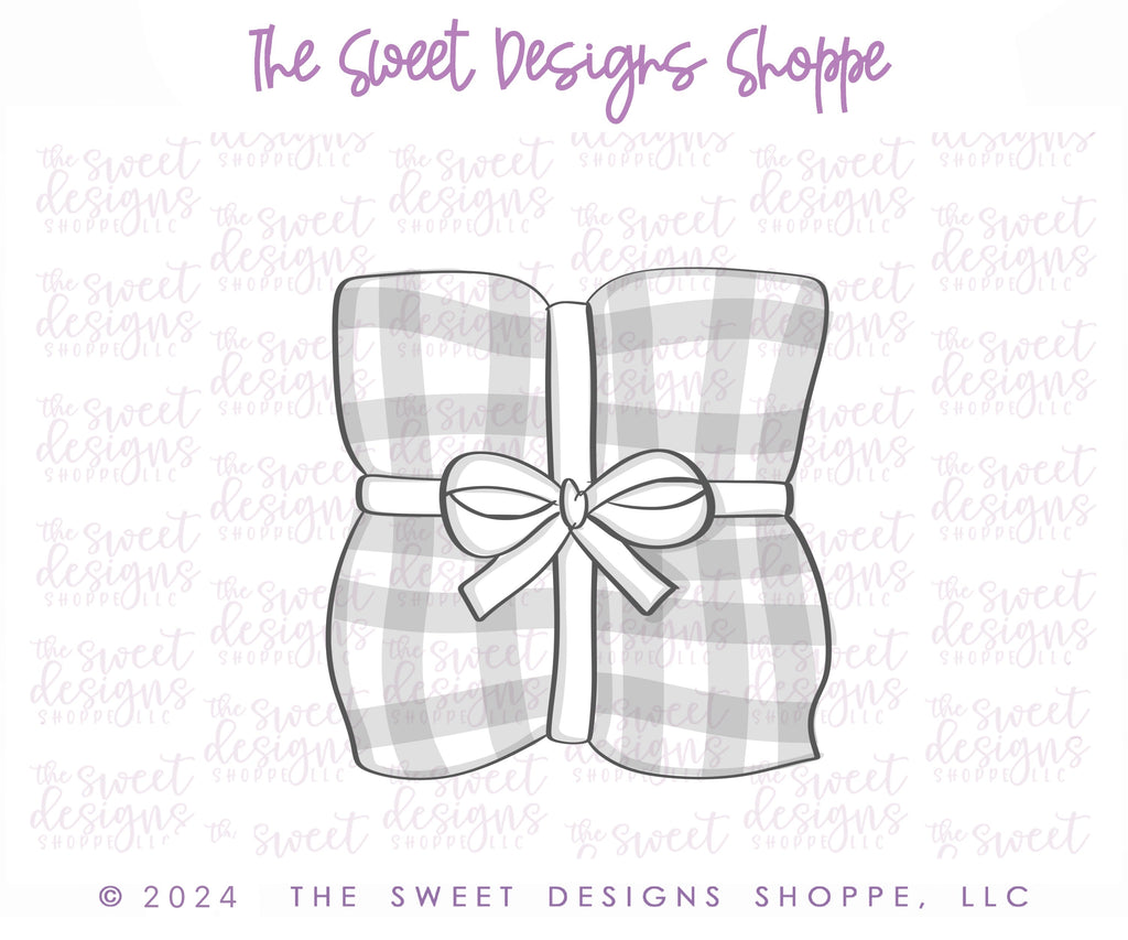 Cookie Cutters - Gift Blanket - Cookie Cutter - The Sweet Designs Shoppe - TSDS - - ALL,blanket,Cookie Cutter,gift blanket,Home,Miscellaneous,Promocode,STL,valentine,Valentine's
