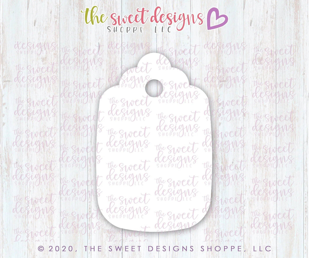 Cookie Cutters - Gift Tag - Cookie Cutter (Set of 2) - The Sweet Designs Shoppe - TSDS - - ALL,Birthday,celebration,Cookie Cutter,Gift,handlettering,Lettering,Misc,Miscelaneous,Miscellaneous,PLAQUES HANDLETTERING,present,Price,Promocode,sale,STL,tag,text