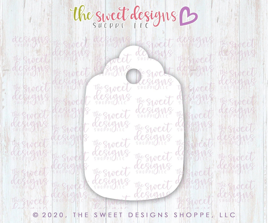 Cookie Cutters - Gift Tag - Cookie Cutter (Set of 2) - The Sweet Designs Shoppe - TSDS - - ALL,Birthday,celebration,Cookie Cutter,Gift,handlettering,Lettering,Misc,Miscelaneous,Miscellaneous,PLAQUES HANDLETTERING,present,Price,Promocode,sale,tag,text