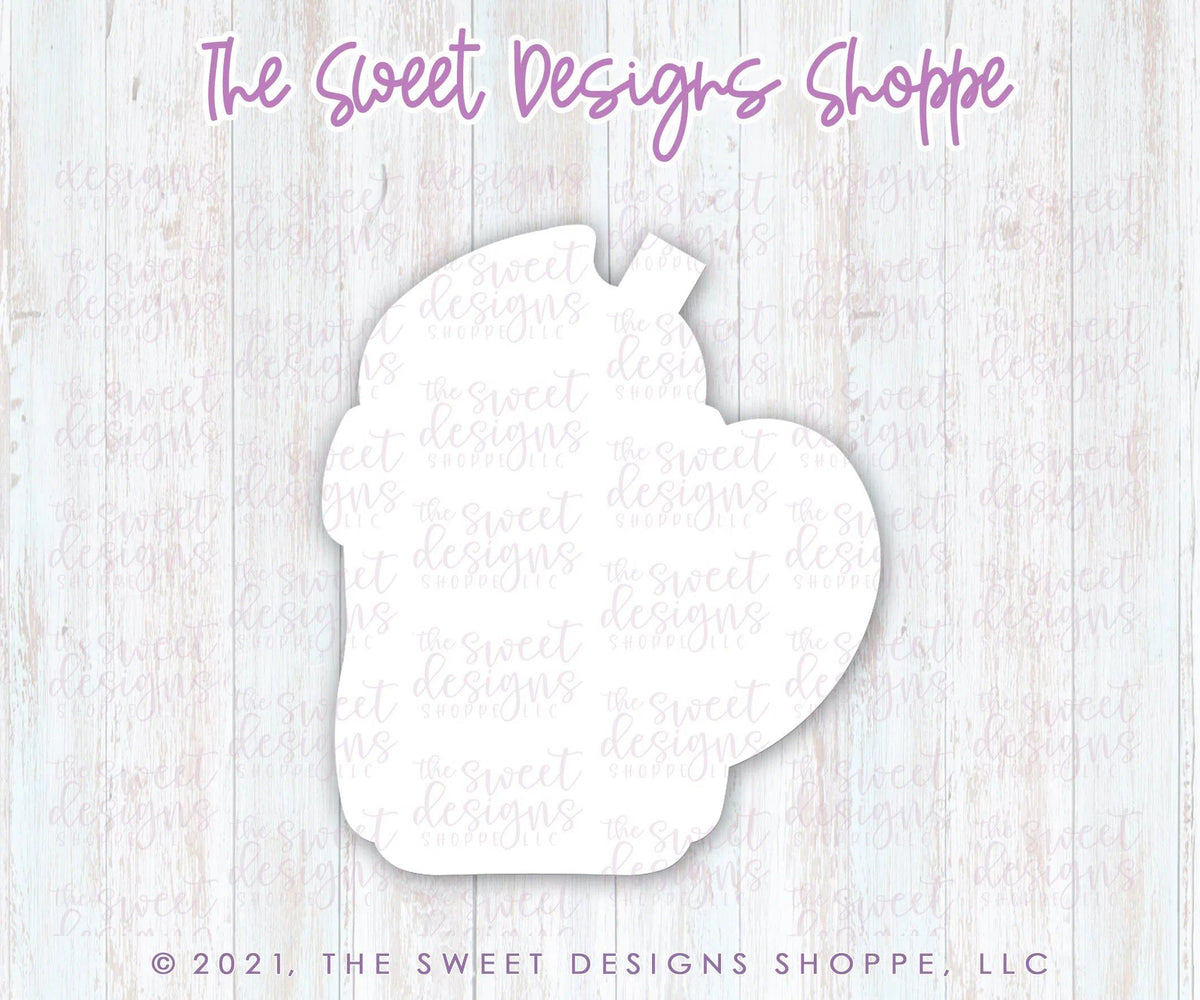 Cookie Cutters - Ginger Hot Cocoa Mug - Cookie Cutter - The Sweet Designs Shoppe - TSDS - - ALL,Christmas,Christmas / Winter,Christmas Cookies,Coffee,Cookie Cutter,Food,Food and Beverage,Food beverages,Ginger bread,Gingerbread,gingerbread mug,home,mug,mugs,Promocode,STL