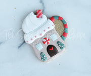 Cookie Cutters - Ginger Hot Cocoa Mug - Cookie Cutter - The Sweet Designs Shoppe - TSDS - - ALL,Christmas,Christmas / Winter,Christmas Cookies,Coffee,Cookie Cutter,Food,Food and Beverage,Food beverages,Ginger bread,Gingerbread,gingerbread mug,home,mug,mugs,Promocode,STL