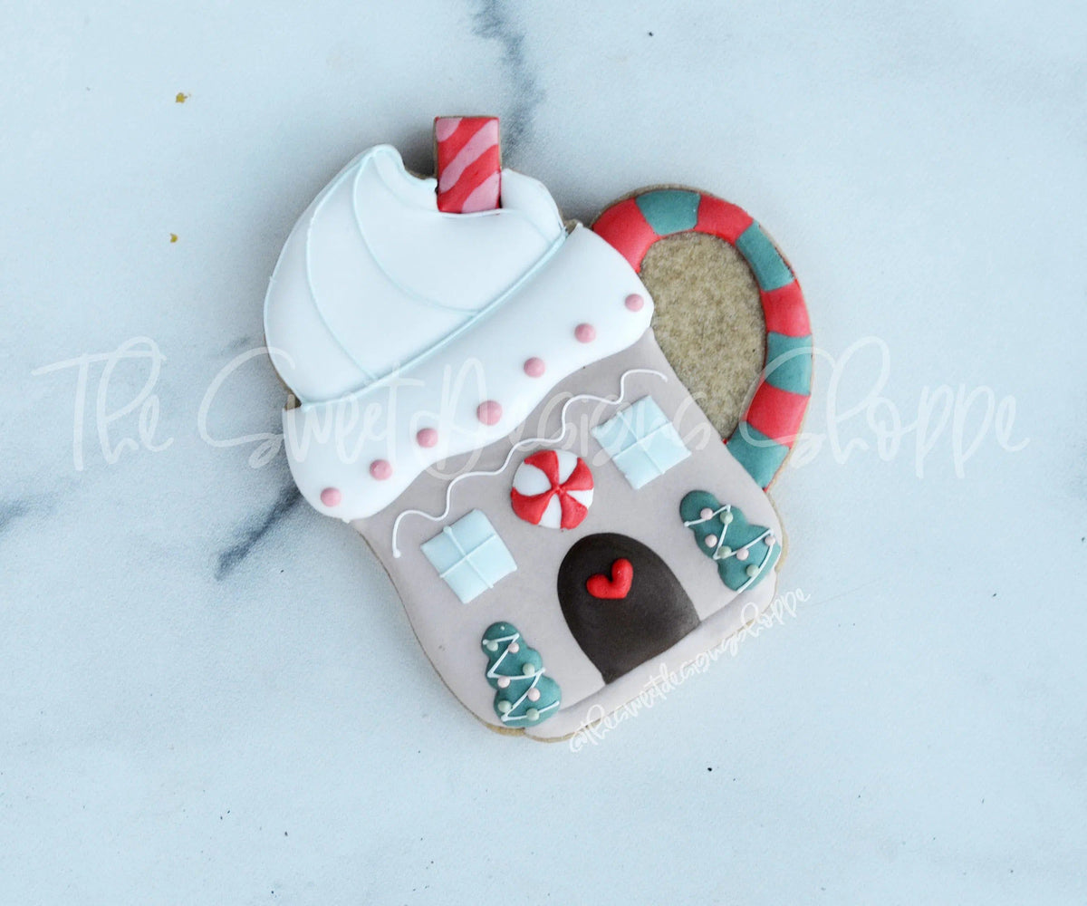 Cookie Cutters - Ginger Hot Cocoa Mug - Cookie Cutter - The Sweet Designs Shoppe - TSDS - - ALL,Christmas,Christmas / Winter,Christmas Cookies,Coffee,Cookie Cutter,Food,Food and Beverage,Food beverages,Ginger bread,Gingerbread,gingerbread mug,home,mug,mugs,Promocode,STL