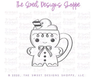 Cookie Cutters - Ginger Mug - Cookie Cutter - The Sweet Designs Shoppe - TSDS - - ALL,Christmas,Christmas / Winter,Christmas Cookies,Cookie Cutter,Food,Food & Beverages,Food and Beverage,Ginger boy,Ginger bread,Ginger girl,Gingerbread,gingerbread mug,mug,mugs,Promocode,santa,STL