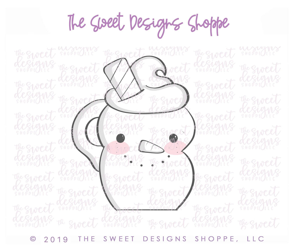 Cookie Cutters - Ginger , Snowman or Penguin Coffee Mug - Cookie Cutter - Sweet Designs Shoppe - - 2019, ALL, beverage, Christmas, Christmas / Winter, Christmas Cookies, Coffee, Cookie Cutter, drink, food, Food & Beverages, Ginger boy, Ginger bread, Ginger girl, Gingerbread, gingerbread mug, mug, mugs, Promocode