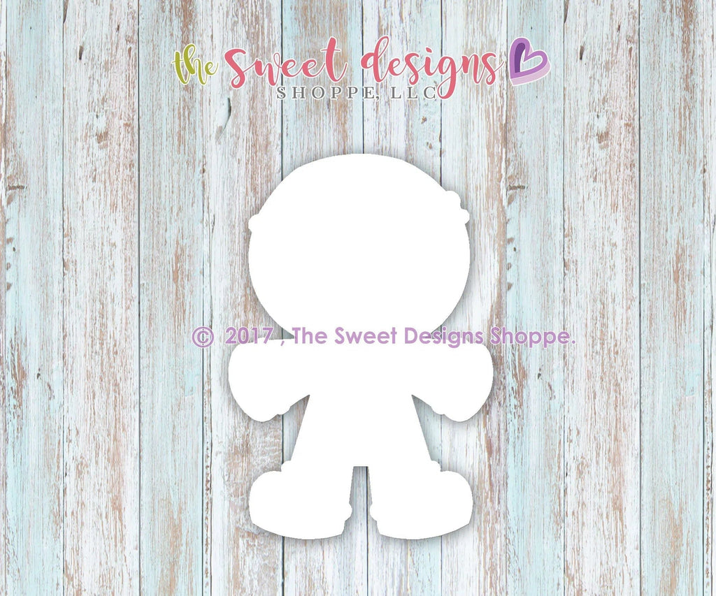 Cookie Cutters - Gingerboy - Cookie Cutter V2 - The Sweet Designs Shoppe - TSDS - - ALL,Christmas,Christmas / Winter,ChristmasTop15,Cookie Cutter,Food,Food & Beverages,Ginger boy,Ginger bread,Ginger girl,gingerbread,gingerbread man,Promocode,Snow,STL,Winter