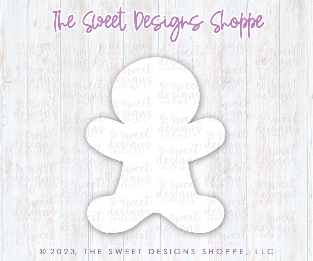 Cookie Cutters - Gingerboy Frosted Cracker - Cookie Cutter - The Sweet Designs Shoppe - TSDS - - ALL,Christmas,Christmas / Winter,Christmas Cookies,Cookie Cutter,cracker,Frosted Cracker,Ginger bread,Gingerbread,Promocode