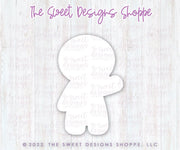 Cookie Cutters - Gingerboy Holding Balloon - Cookie Cutter - The Sweet Designs Shoppe - TSDS - - ALL,bulbs,Christmas,Christmas / Winter,Christmas Cookies,Cookie Cutter,Ginger boy,Ginger bread,gingerbread,gingerbread man,Promocode,STL