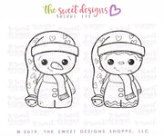 Cookie Cutters - Gingerboy / Snowman with Slouchy Hat - Cookie Cutter - The Sweet Designs Shoppe - TSDS - - ALL,Christmas,Christmas / Winter,Christmas Cookies,Cookie Cutter,Frosty,Ginger boy,Ginger bread,Ginger girl,Gingerbread,Promocode,STL