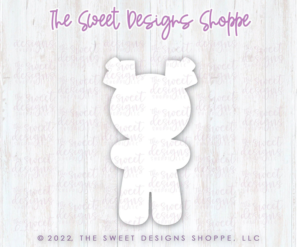 Cookie Cutters - Gingerboy with Antlers - Cookie Cutter - The Sweet Designs Shoppe - TSDS - - ALL,Christmas,Christmas / Winter,Cookie Cutter,Ginger boy,Ginger bread,gingerbread,gingerbread man,Promocode,STL