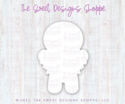 Cookie Cutters - Gingerboy with Bunting - Cookie Cutter - The Sweet Designs Shoppe - TSDS - - ALL,Christmas,Christmas / Winter,Christmas Cookies,Cookie Cutter,Ginger bread,Gingerbread,home,Promocode,STL