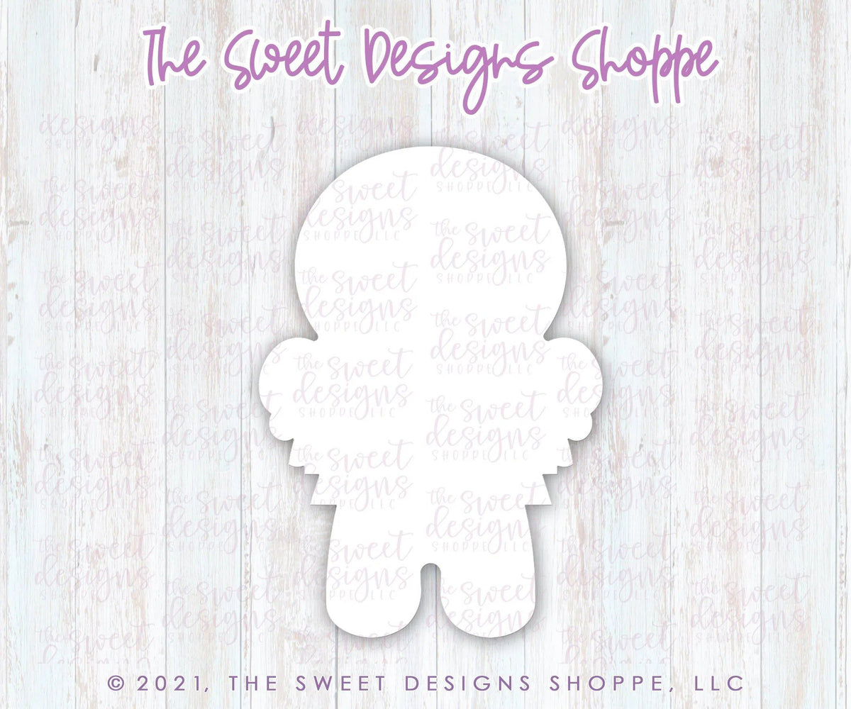 Cookie Cutters - Gingerboy with Bunting - Cookie Cutter - The Sweet Designs Shoppe - TSDS - - ALL,Christmas,Christmas / Winter,Christmas Cookies,Cookie Cutter,Ginger bread,Gingerbread,home,Promocode,STL