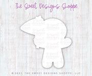 Cookie Cutters - Gingerboy with Flag - Cookie Cutter - The Sweet Designs Shoppe - TSDS - - ALL,Christmas,Christmas / Winter,Christmas Cookies,Cookie Cutter,Ginger bread,Gingerbread,home,Promocode,STL