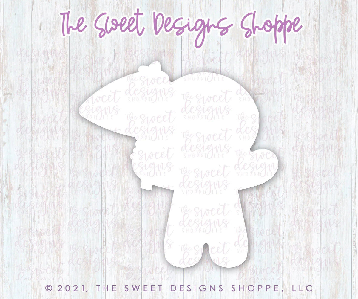 Cookie Cutters - Gingerboy with Flag - Cookie Cutter - The Sweet Designs Shoppe - TSDS - - ALL,Christmas,Christmas / Winter,Christmas Cookies,Cookie Cutter,Ginger bread,Gingerbread,home,Promocode,STL