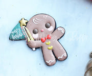 Cookie Cutters - Gingerboy with Flag - Cookie Cutter - The Sweet Designs Shoppe - TSDS - - ALL,Christmas,Christmas / Winter,Christmas Cookies,Cookie Cutter,Ginger bread,Gingerbread,home,Promocode,STL