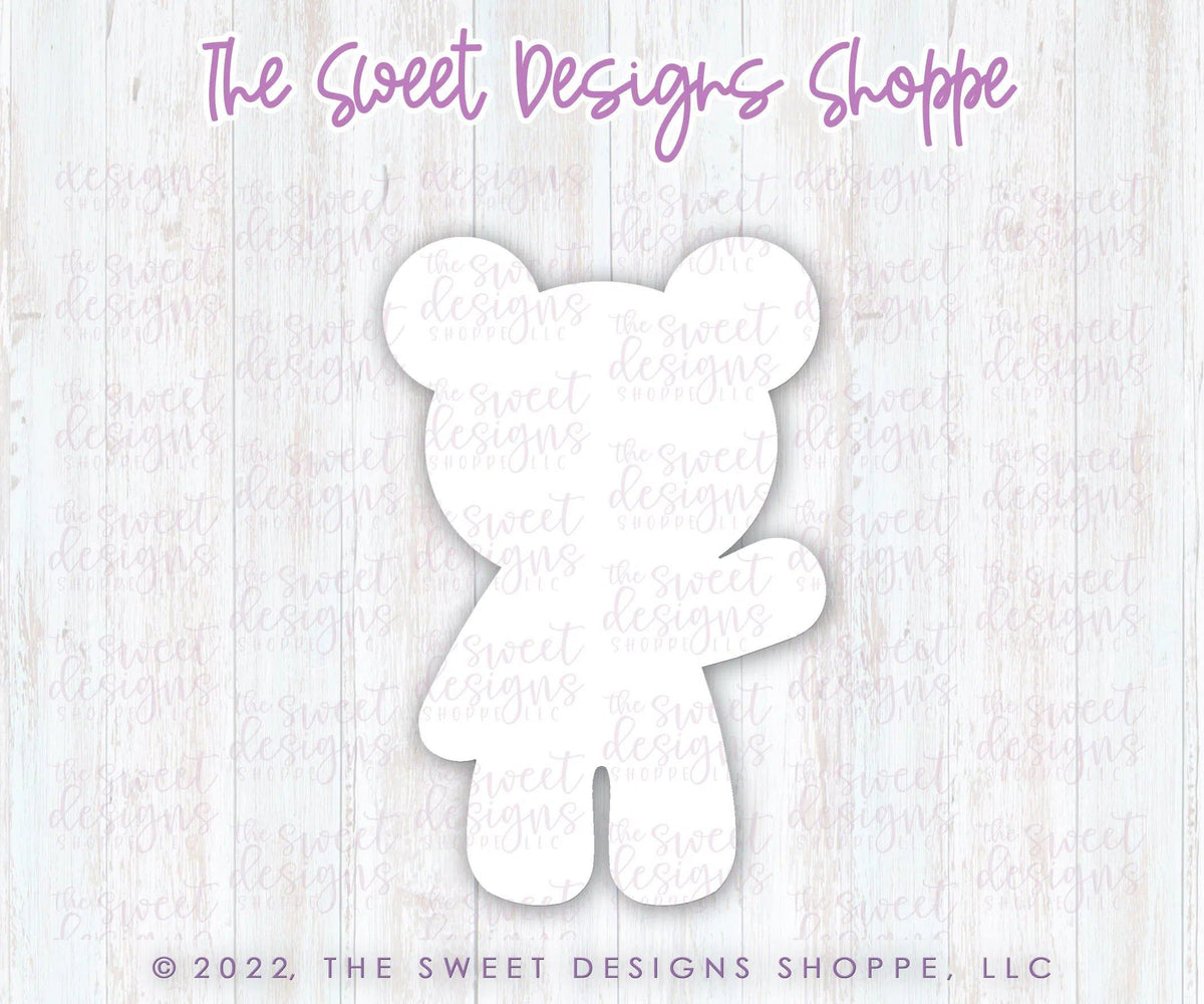 Cookie Cutters - Gingerboy with Mouse Ears - Cookie Cutter - The Sweet Designs Shoppe - TSDS - - ALL,Christmas,Christmas / Winter,Cookie Cutter,Ginger boy,Ginger bread,gingerbread,gingerbread man,Promocode,STL