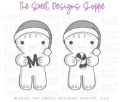 Cookie Cutters - Gingerboy with Santa Hat - Cookie Cutter - The Sweet Designs Shoppe - TSDS - - ALL,Christmas,Christmas / Winter,Cookie Cutter,Ginger boy,Ginger bread,gingerbread,gingerbread man,Promocode,STL