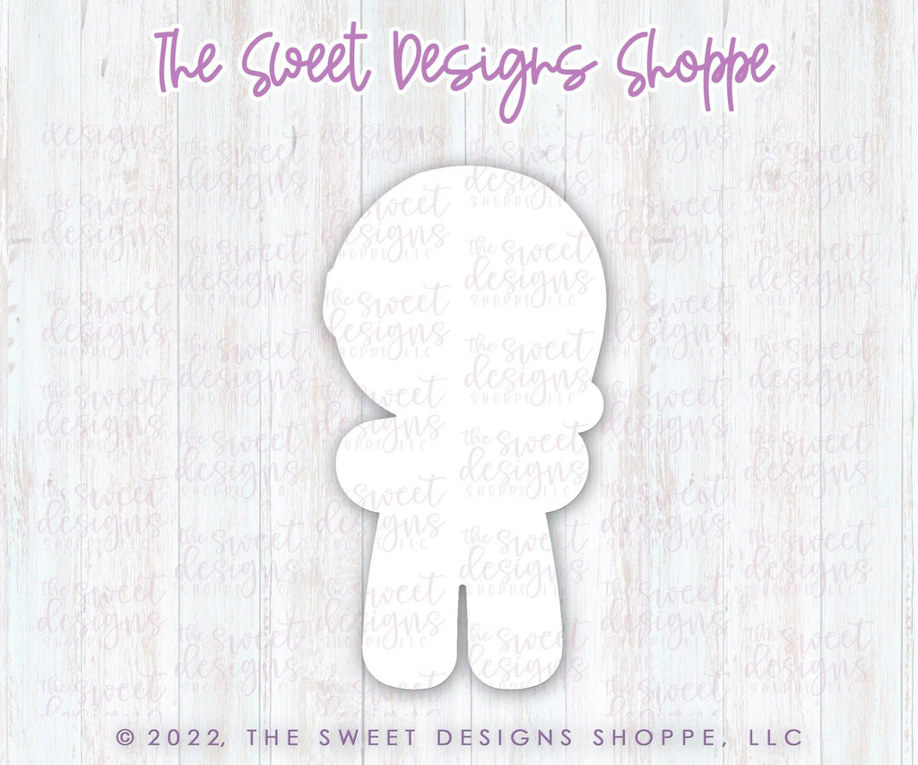 Cookie Cutters - Gingerboy with Santa Hat - Cookie Cutter - The Sweet Designs Shoppe - TSDS - - ALL,Christmas,Christmas / Winter,Cookie Cutter,Ginger boy,Ginger bread,gingerbread,gingerbread man,Promocode