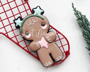 Cookie Cutters - Gingerboy with Stars- Cookie Cutter - The Sweet Designs Shoppe - TSDS - - ALL,Christmas,Christmas / Winter,Cookie Cutter,Ginger boy,Ginger bread,gingerbread,gingerbread man,Promocode,STL