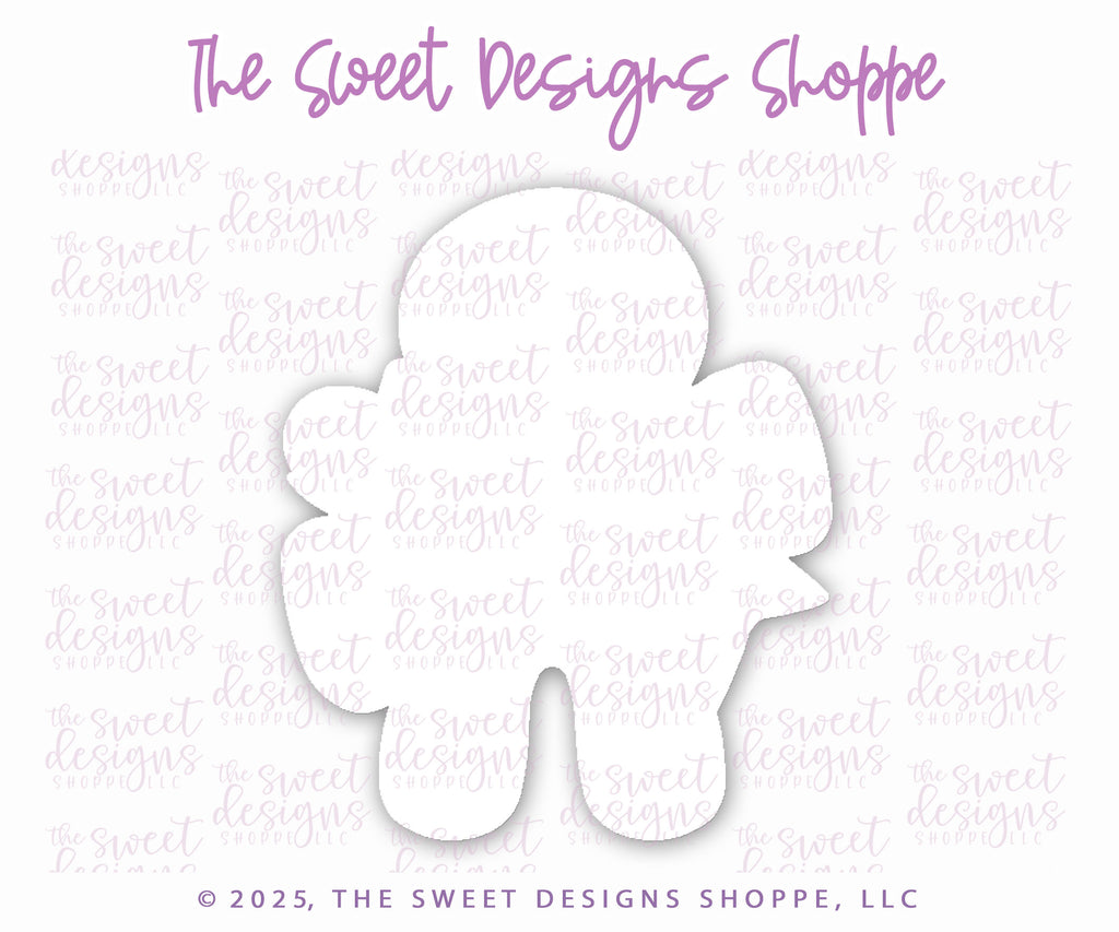 Cookie Cutters - Gingerbread Boy & Candy Cane with Bow Cookie Cutter Set - Set of 2 - Cookie Cutters - The Sweet Designs Shoppe - TSDS - - ALL,Christmas,Christmas / Winter,Cookie Cutter,Ginger boy,ginger bread,Ginger girl,Gingerboy,gingerbread,gingerbread man,Gingergirl,new,Plaque,Plaques,PLAQUES HANDLETTERING,Promocode,regular sets,set,STL