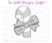 Cookie Cutters - Gingerbread Boy & Candy Cane with Bow Cookie Cutter Set - Set of 2 - Cookie Cutters - The Sweet Designs Shoppe - TSDS - - ALL,Christmas,Christmas / Winter,Cookie Cutter,Ginger boy,ginger bread,Ginger girl,Gingerboy,gingerbread,gingerbread man,Gingergirl,Plaque,Plaques,PLAQUES HANDLETTERING,Promocode,regular sets,set,STL