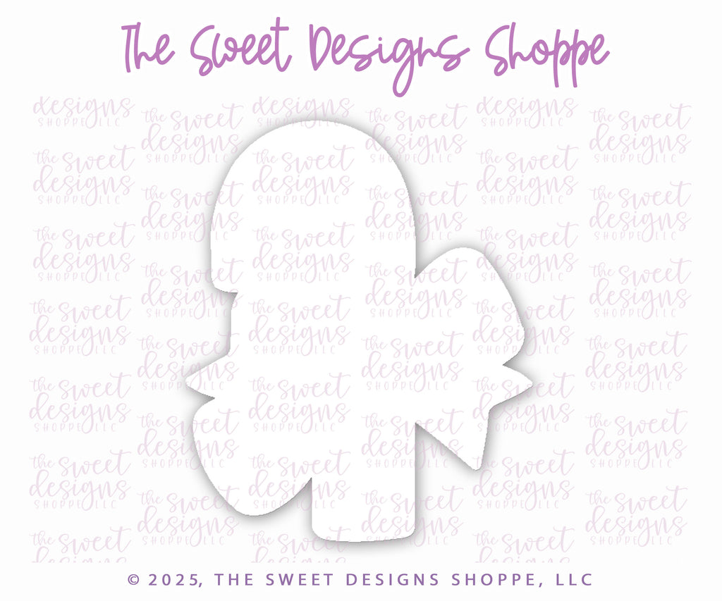 Cookie Cutters - Gingerbread Boy & Candy Cane with Bow Cookie Cutter Set - Set of 2 - Cookie Cutters - The Sweet Designs Shoppe - TSDS - - ALL,Christmas,Christmas / Winter,Cookie Cutter,Ginger boy,ginger bread,Ginger girl,Gingerboy,gingerbread,gingerbread man,Gingergirl,new,Plaque,Plaques,PLAQUES HANDLETTERING,Promocode,regular sets,set,STL