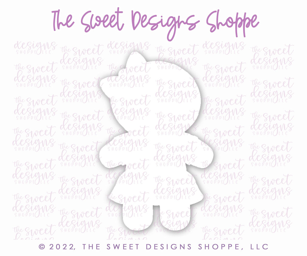 Cookie Cutters - Gingerbread Christmas Cookie Cutters Set - Set of 4 - Cookie Cutters - The Sweet Designs Shoppe - TSDS - - ALL,Christmas,Christmas / Winter,Christmas Cookies,Cookie Cutter,Ginger boy,ginger bread,Ginger girl,Gingerboy,gingerbread,gingerbread man,Gingergirl,GingerHouse,Mini Sets,Promocode,regular sets,set,STL