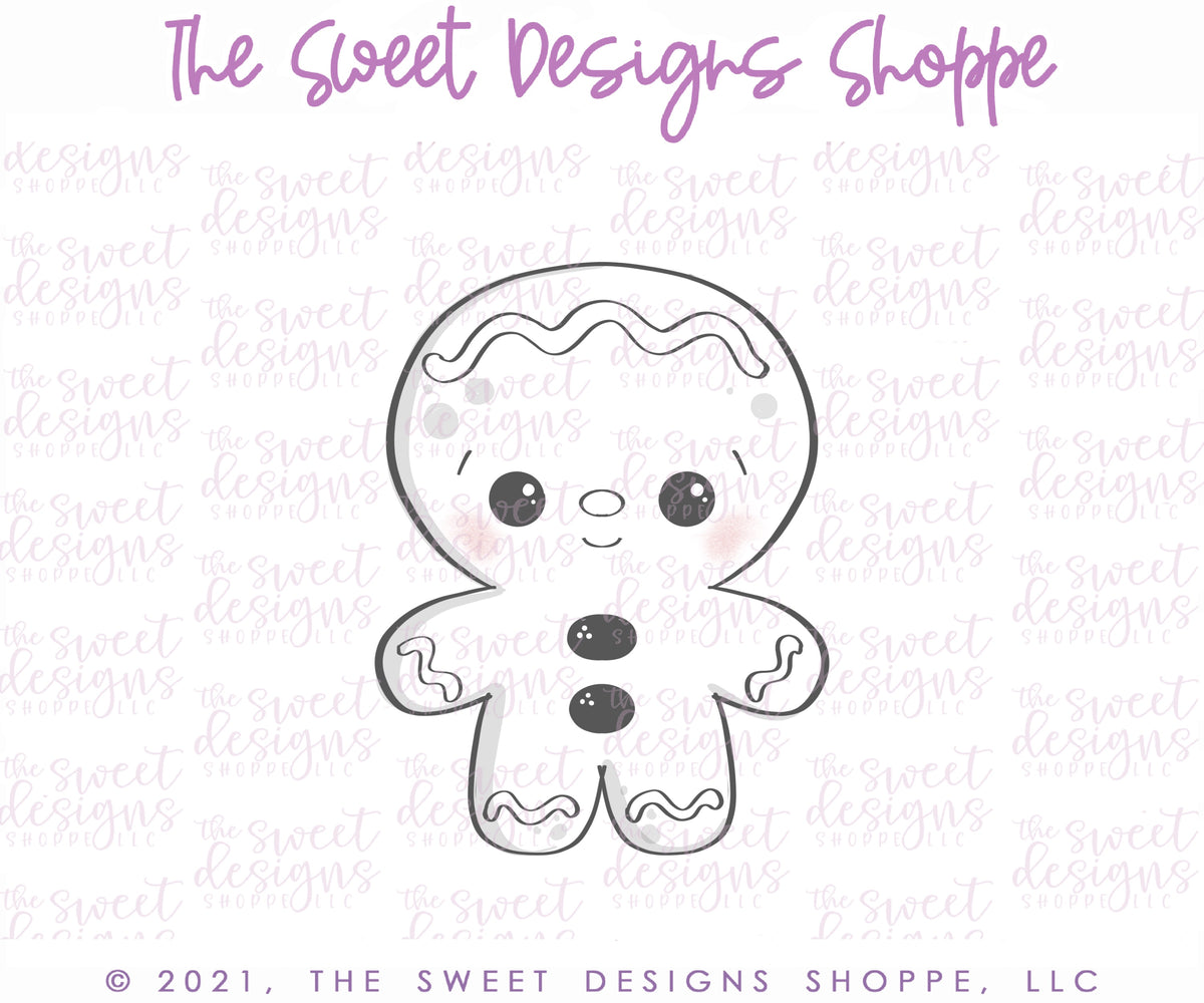 Cookie Cutters - Gingerbread Wonderland Mini Set - Set of 4 - Cookie Cutters - The Sweet Designs Shoppe - TSDS - - ALL,Christmas,Christmas / Winter,Cookie Cutter,Ginger boy,ginger bread,Ginger girl,Gingerboy,gingerbread,gingerbread man,Gingergirl,GingerHouse,Mini Sets,Promocode,regular sets,set,Winter