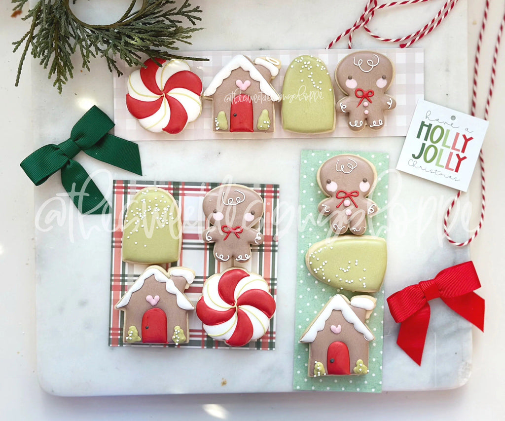 Cookie Cutters - Gingerbread Wonderland Mini Set - Set of 4 - Cookie Cutters - The Sweet Designs Shoppe - TSDS - - ALL,Christmas,Christmas / Winter,Cookie Cutter,Ginger boy,ginger bread,Ginger girl,Gingerboy,gingerbread,gingerbread man,Gingergirl,GingerHouse,Mini Sets,Promocode,regular sets,set,Winter