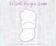 Cookie Cutters - Gingergirl Three Piece Stocking Set - Set of 3 - Cookie Cutters - The Sweet Designs Shoppe - TSDS - - ALL,Christmas,Christmas / Winter,Christmas Cookies,Cookie Cutter,Ginger bread,Gingerbread,Promocode,regular sets,Set,sets,STL