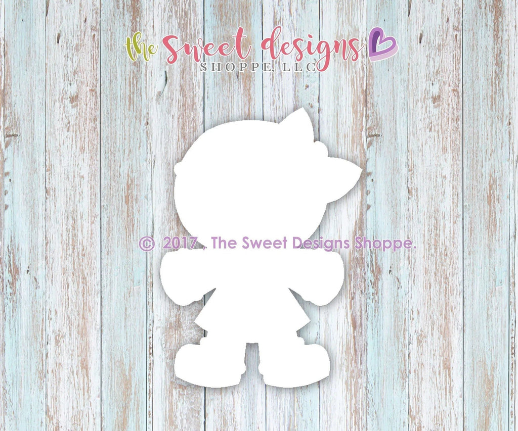 Cookie Cutters - Gingergirl V2 - Cookie Cutter - The Sweet Designs Shoppe - TSDS - - ALL,Christmas,Christmas / Winter,Cookie Cutter,Food,Food & Beverages,Ginger boy,ginger bread,Ginger girl,gingerbread,gingerbread man,Promocode,Snow,Winter