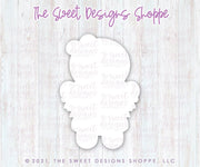 Cookie Cutters - GingerGirl with Bunting - Cookie Cutter - The Sweet Designs Shoppe - TSDS - - ALL,Christmas,Christmas / Winter,Christmas Cookies,Cookie Cutter,ginger bread,Gingerbread,home,Promocode,STL