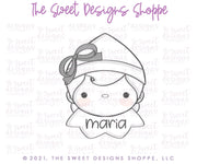 Cookie Cutters - Girl Elf Face Plaque - Cookie Cutter - The Sweet Designs Shoppe - TSDS - - ALL,Christmas,Christmas / Winter,Christmas Cookies,Cookie Cutter,Elf,elf face,Elf Girl Face,Promocode,STL
