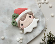 Cookie Cutters - Girl Elf Face Plaque - Cookie Cutter - The Sweet Designs Shoppe - TSDS - - ALL,Christmas,Christmas / Winter,Christmas Cookies,Cookie Cutter,Elf,elf face,Elf Girl Face,Promocode,STL
