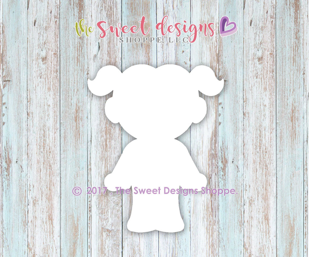 Cookie Cutters - Girl Skeleton - Cookie Cutter - Sweet Designs Shoppe - - ALL, Boy, Cookie Cutter, Fall / Halloween, halloween, kid, Kids, Kids / Fantasy, monster, Promocode, Skeleton, trick or treat, Zombies, Zombies and Monsters