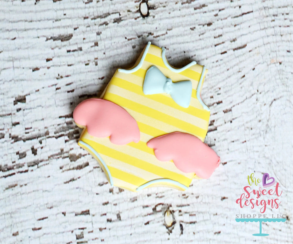 Cookie Cutters - Girl Swimsuit - Cookie Cutter - Sweet Designs Shoppe - - ALL, bathing suit, beach, Clothing / Accessories, Cookie Cutter, pool, Promocode, Summer, swimming, vacation