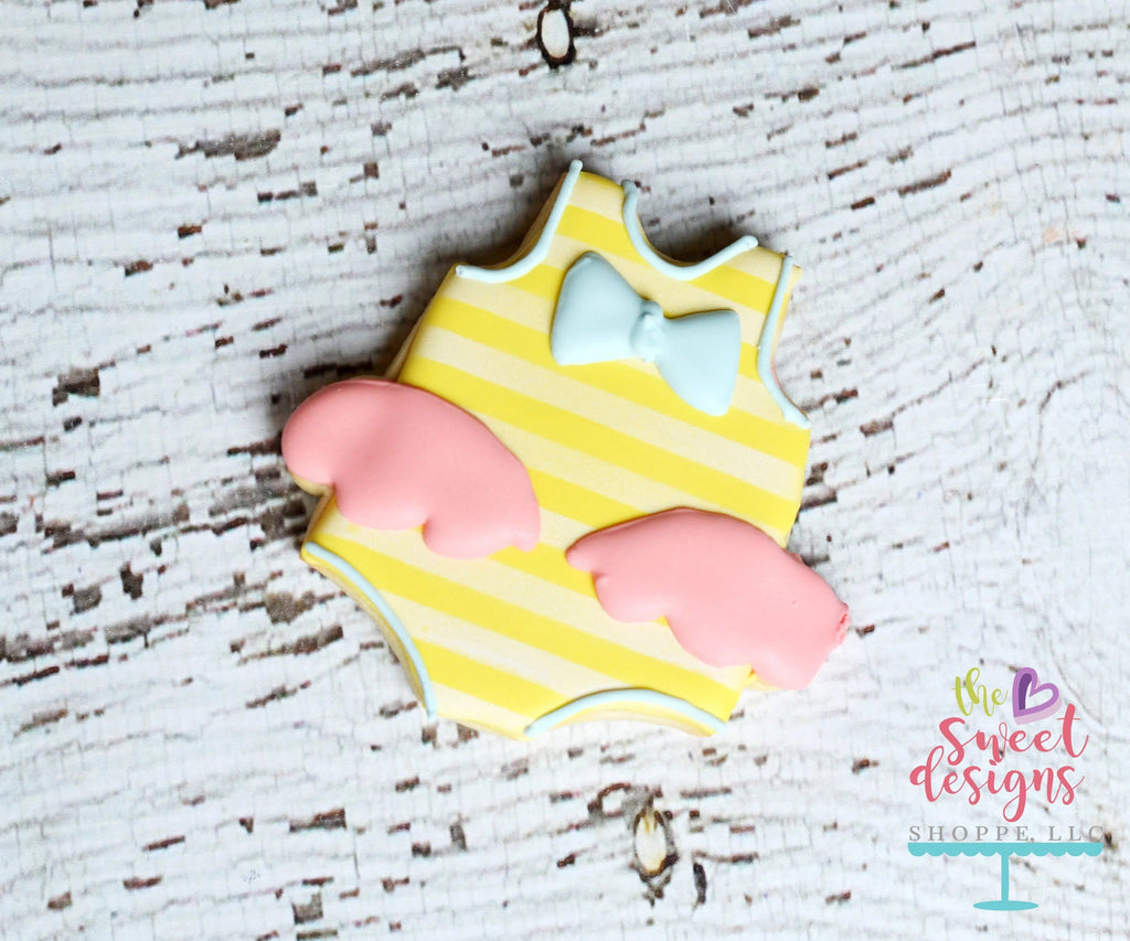 Cookie Cutters - Girl Swimsuit - Cookie Cutter - The Sweet Designs Shoppe - - ALL, bathing suit, beach, Clothing / Accessories, Cookie Cutter, pool, Promocode, Summer, swimming, vacation