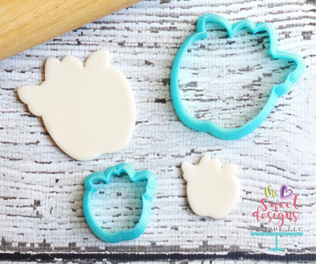 Cookie Cutters - Girly Apple v2- Cookie Cutter - The Sweet Designs Shoppe - - ALL, Apple, Bow, Cookie Cutter, Food, Food and Beverage, Food beverages, Fruits and Vegetables, Girly Apple, Grad, graduations, Promocode, school, School / Graduation